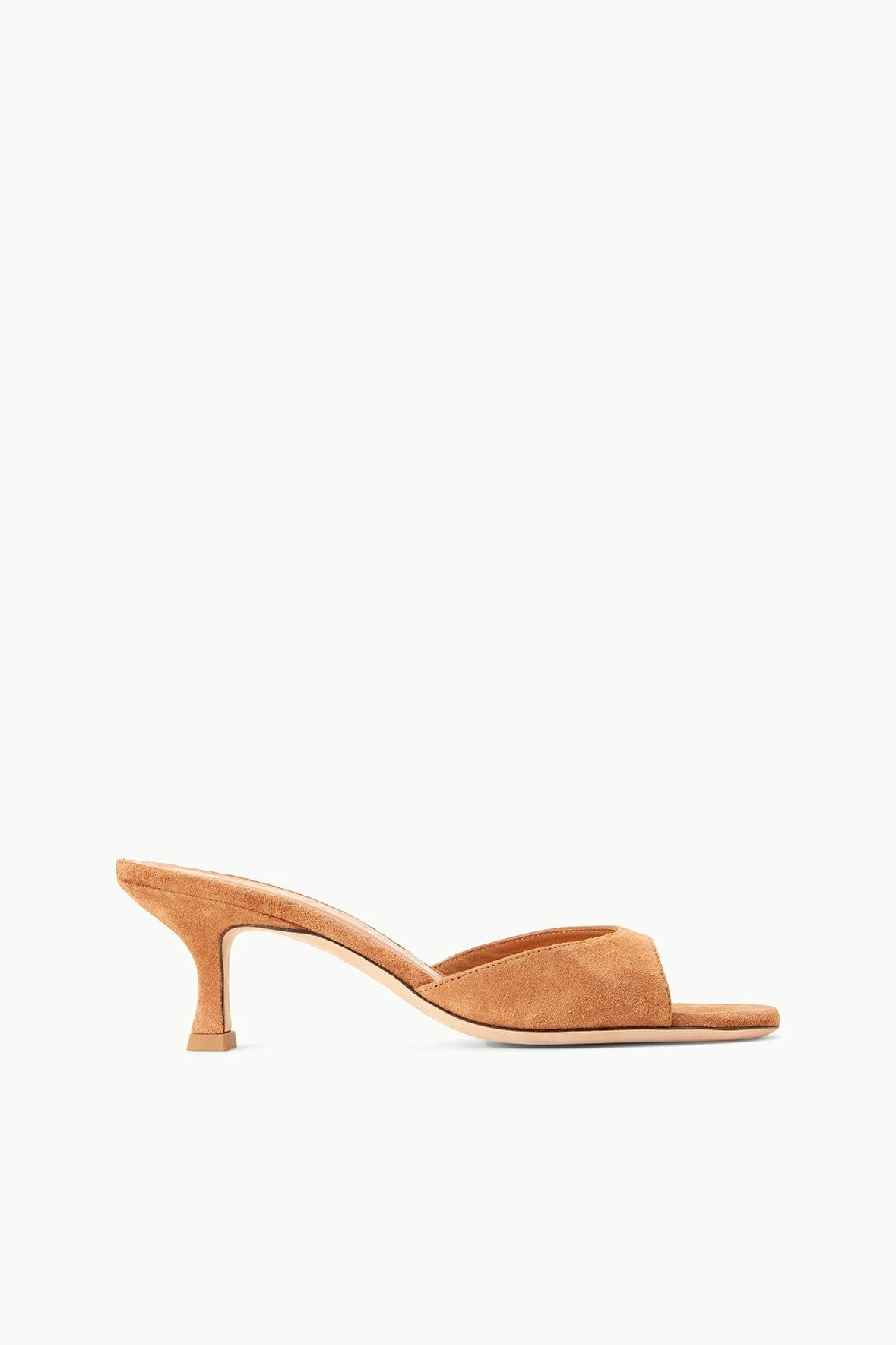 BRIGITTE MULE | TAN SUEDE BRIGITTE MULE | TAN SUEDE -Staud Store STAUD BRIGITTE MULE TAN SUPF 23 ECOM 1 2