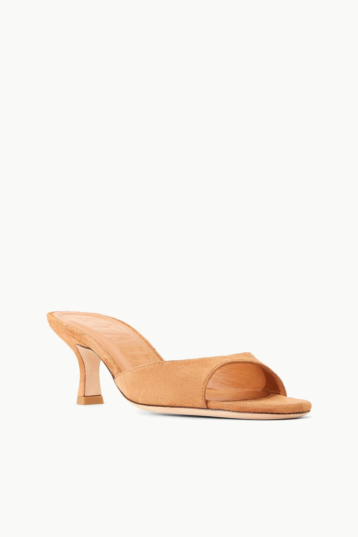 BRIGITTE MULE | TAN SUEDE BRIGITTE MULE | TAN SUEDE -Staud Store STAUD BRIGITTE MULE TAN SUPF 23 ECOM 2