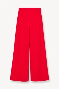 CALEB PANT | RUBY -Staud Store STAUD CALEB PANT RUBY FALL 23 ECOM 1