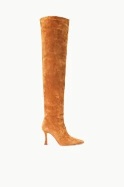 CAMI OVER THE KNEE BOOT | TAN SUEDE