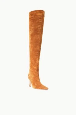 CAMI OVER THE KNEE BOOT | TAN SUEDE 4 CAMI OVER THE KNEE BOOT | TAN SUEDE -Staud Store STAUD CAMIOTK BOOT TAN FALL 23 ECOM 2