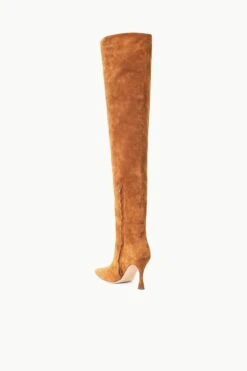 CAMI OVER THE KNEE BOOT | TAN SUEDE 5 CAMI OVER THE KNEE BOOT | TAN SUEDE -Staud Store STAUD CAMIOTK BOOT TAN FALL 23 ECOM 3