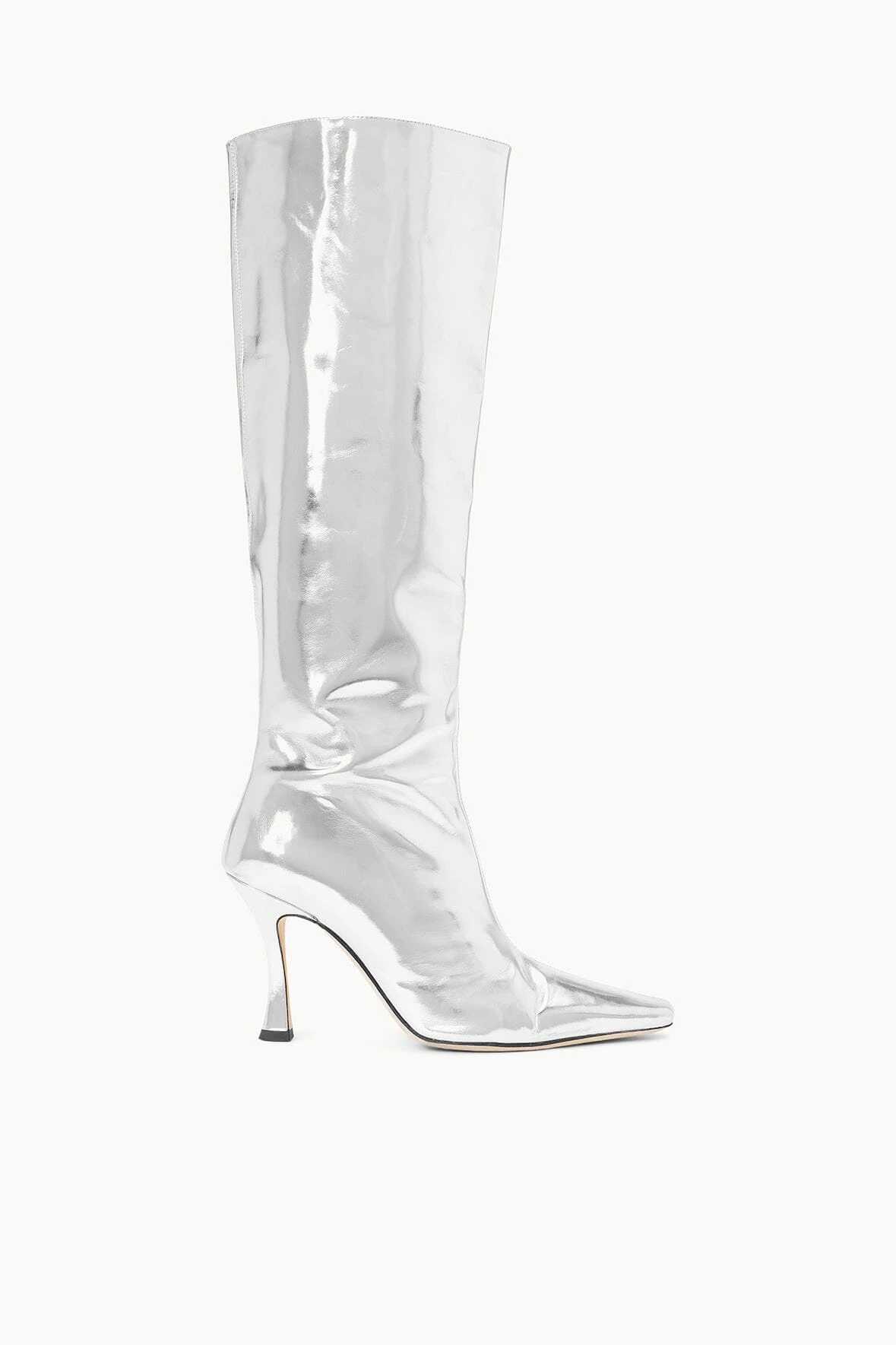 CAMI BOOT | CHROME CAMI BOOT | CHROME -Staud Store STAUD CAMI BOOT CHROME FALL 23 ECOM 1