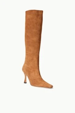 CAMI BOOT | TAN SUEDE -Staud Store STAUD CAMI BOOT TAN FALL 22 ECOM 2