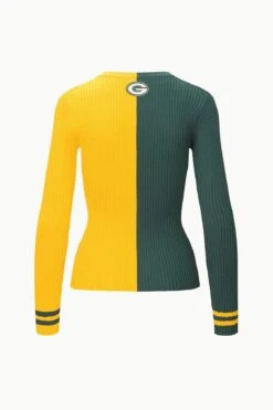 THE STAUD NFL CARGO SWEATER | GREEN BAY PACKERS 8 THE STAUD NFL CARGO SWEATER | GREEN BAY PACKERS -Staud Store STAUD CARGOSWEATERXNFL SWEATER GREENBAYPACKERS FANATICS 23 ECOM 2