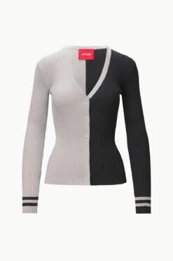 THE STAUD NFL CARGO SWEATER | LAS VEGAS RAIDERS -Staud Store STAUD CARGOSWEATERXNFL SWEATER LASVEGASRAIDERS FANATICS 23 ECOM 1