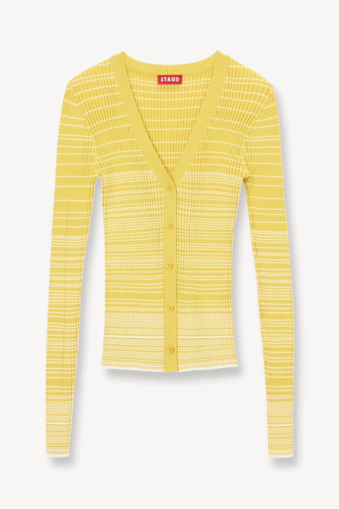 CARGO SWEATER | POLLEN WHITE CARGO SWEATER | POLLEN WHITE -Staud Store STAUD CARGO SWEATER POLLEN WHITE SUPF 23 ECOM 1