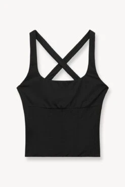 CARRY TOP | BLACK -Staud Store STAUD CARRY TOP BLACK SUPF 23 ECOM 1