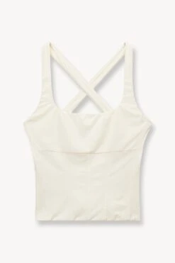 CARRY TOP | IVORY -Staud Store STAUD CARRY TOP IVORY SUPF 23 ECOM 1