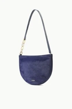 COLT SHOULDER BAG | NAVY HAIRCALF -Staud Store STAUD COLT SHOULDERBAG NAVY FALL 23 ECOM 2