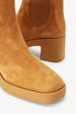 CYBIL BOOT | CASHEW SUEDE 8 CYBIL BOOT | CASHEW SUEDE -Staud Store STAUD CYBIL BOOT CASHSUEDE SEASON 22 ECOM 5