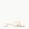 DAHLIA SANDAL | CREAM -Staud Store STAUD DAHLIA SANDAL CREAM SPRING 23 ECOM 1