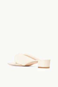 DAHLIA SANDAL | CREAM -Staud Store STAUD DAHLIA SANDAL CREAM SPRING 23 ECOM 3