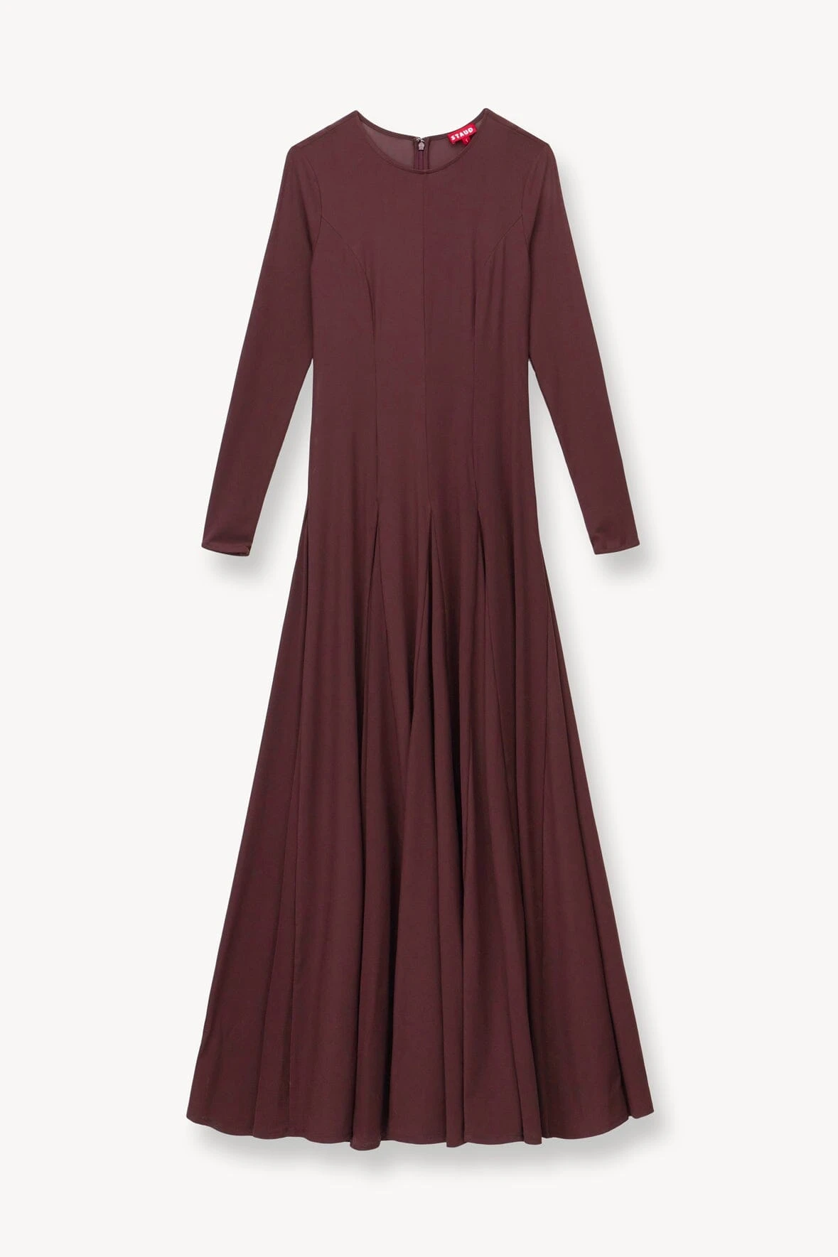 DONOVAN DRESS | BARK DONOVAN DRESS | BARK -Staud Store STAUD DONOVAN DRESS BARK SUPF 23 ECOM 1