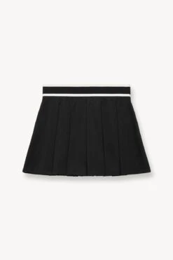 DOUBLES SKIRT | BLACK 6 DOUBLES SKIRT | BLACK -Staud Store STAUD DOUBLES SKIRT BLACK SUPF 23 ECOM 1