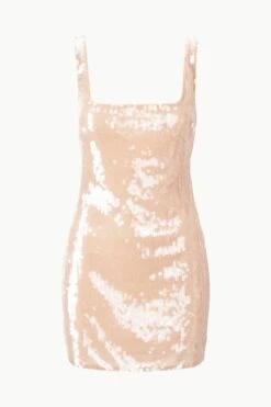 ECLIPSE DRESS | BEIGE -Staud Store STAUD ECLIPSEDRESS BEIGE ECOM 1