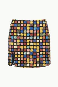 EMERIE SKIRT | DANCE FLOOR -Staud Store STAUD EMERIESKIRT DANCEFLOOR ECOM 1