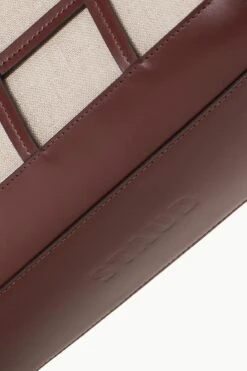 EMMA TOTE | MAHOGANY NATURAL 6 EMMA TOTE | MAHOGANY NATURAL -Staud Store STAUD EMMATOTE BAG MAHOGANYNATURAL SUPF 23 ECOM 3