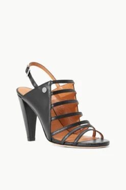 EMMA HEEL | BLACK -Staud Store STAUD EMMA HEEL BLACK SUPF 23 ECOM 2