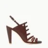EMMA HEEL | MAHOGANY -Staud Store STAUD EMMA HEEL MAHOGANY SUPF 23 ECOM 1