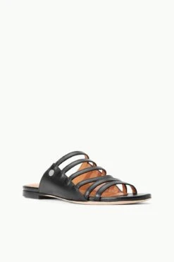 EMMA SANDAL | BLACK -Staud Store STAUD EMMA SANDAL BLACK SUPF 23 ECOM 2