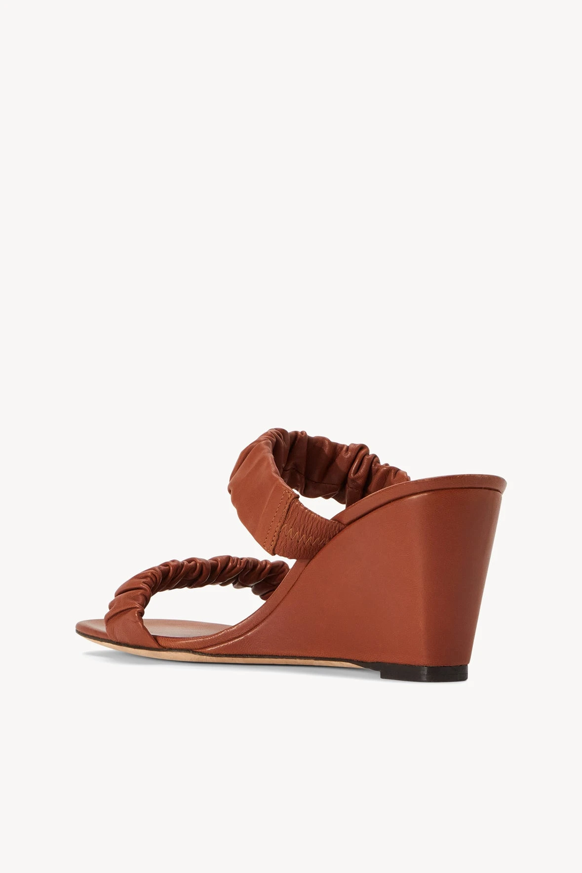 FRANKIE WEDGE | TAN FRANKIE WEDGE | TAN -Staud Store STAUD FRANKIE WEDGE TAN SEASON 22 ECOM 3