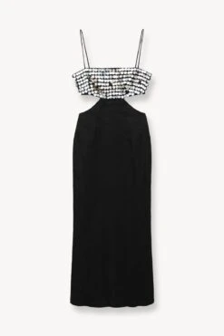 JADA DRESS | BLACK -Staud Store STAUD JADA DRESS BLACK SUPF 23 ECOM 1 1