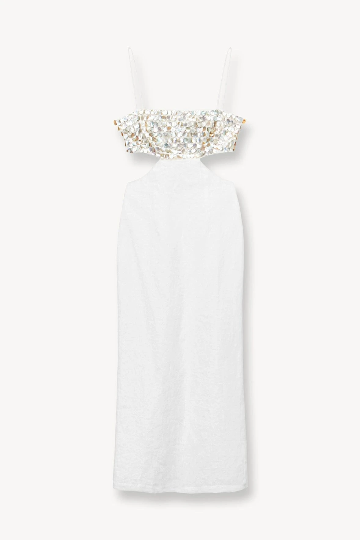 JADA DRESS | WHITE JADA DRESS | WHITE -Staud Store STAUD JADA DRESS WHITE SUPF 23 ECOM 1 1