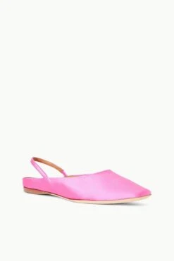 JANINE MULE | BLOSSOM SATIN -Staud Store STAUD JANINE MULE BLOSSOMSATIN SPRING 23 ECOM 2