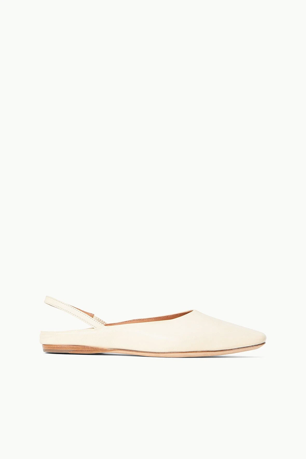 JANINE MULE | CREAM JANINE MULE | CREAM -Staud Store STAUD JANINE MULE CREAMNAPPA SPRING 23 ECOM 1