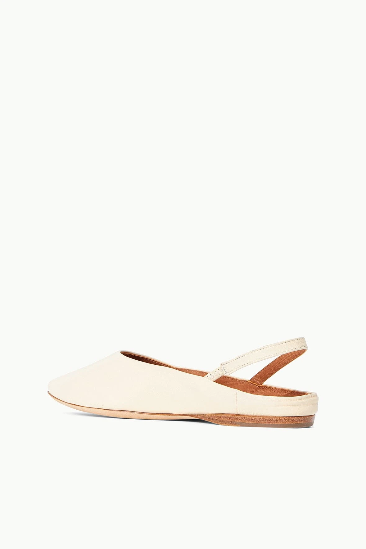 JANINE MULE | CREAM JANINE MULE | CREAM -Staud Store STAUD JANINE MULE CREAMNAPPA SPRING 23 ECOM 3