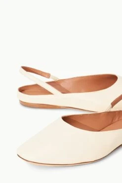 JANINE MULE | CREAM 7 JANINE MULE | CREAM -Staud Store STAUD JANINE MULE CREAMNAPPA SPRING 23 ECOM 4
