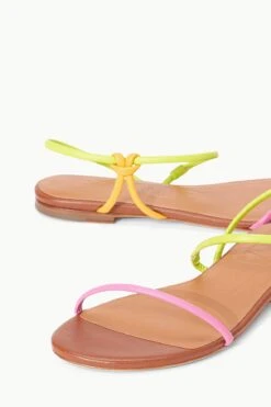 LAUREL SANDAL | CITRON MULTI -Staud Store STAUD LAUREL SANDAL CITRONMULTI SPRING 23 ECOM 4