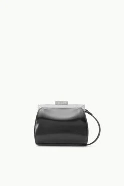 LENNON CONVERTIBLE BAG | BLACK POLISHED 4 LENNON CONVERTIBLE BAG | BLACK POLISHED -Staud Store STAUD LENNON CONVERTIBLEBAG BLACK FALL 23 ECOM 2