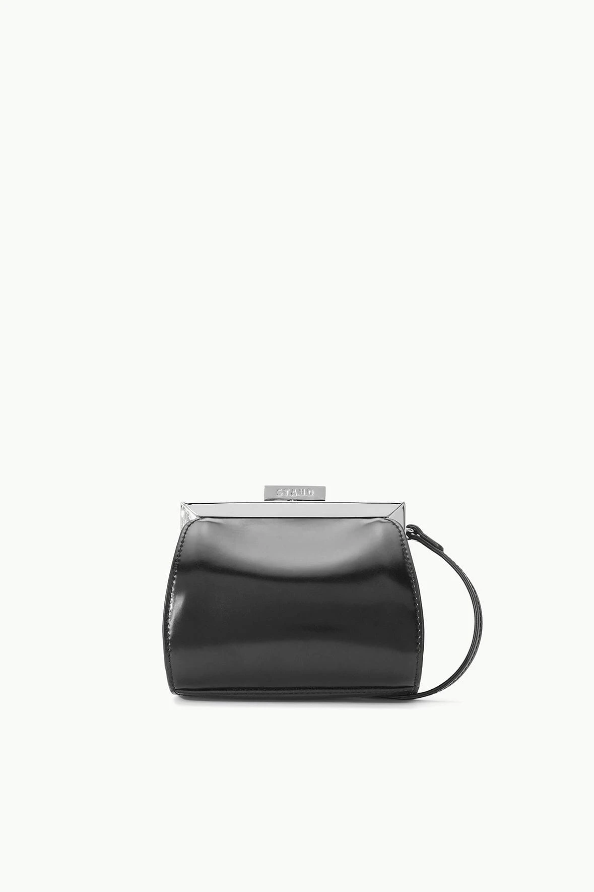 LENNON CONVERTIBLE BAG | BLACK POLISHED LENNON CONVERTIBLE BAG | BLACK POLISHED -Staud Store STAUD LENNON CONVERTIBLEBAG BLACK FALL 23 ECOM 2