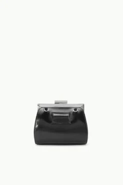 LENNON CONVERTIBLE BAG | BLACK POLISHED 5 LENNON CONVERTIBLE BAG | BLACK POLISHED -Staud Store STAUD LENNON CONVERTIBLEBAG BLACK FALL 23 ECOM 3