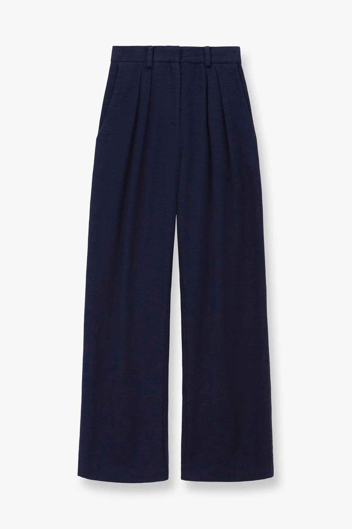 LUISA PANT | NAVY SUITING LUISA PANT | NAVY SUITING -Staud Store STAUD LUISA PANT NAVY SUPF 23 ECOM 1