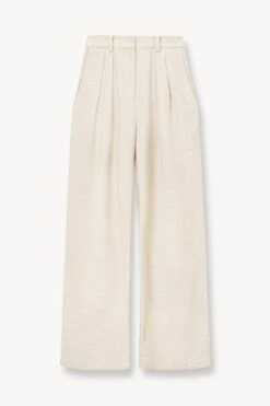 LUISA PANT | OAT MILK -Staud Store STAUD LUISA PANT OAT MILK SUPF 23 ECOM 1