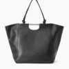 MAR TOTE | BLACK -Staud Store STAUD MAR TOTE BLACK FALL 23 ECOM 1 R copy greybg web