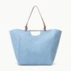 MAR TOTE | DENIM BLUE -Staud Store STAUD MAR TOTE DENIMBLUE FALL 23 ECOM 1 83bd3768 17a3 4902 ade5 8b605703ea6e