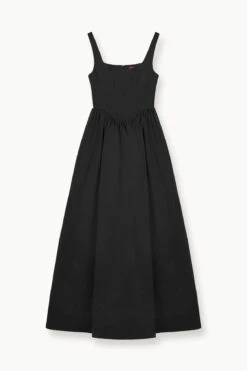 MAXI LANDSCAPE DRESS | BLACK 6 MAXI LANDSCAPE DRESS | BLACK -Staud Store STAUD MAXILANDSCAPE OCCASIONDRESS BLACK FALL 23 ECOM 1