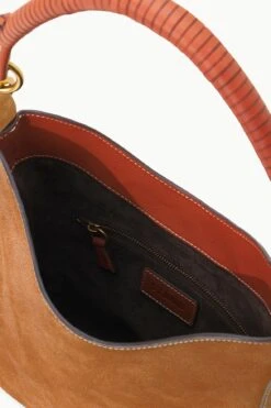 MEL BAG | TAN SUEDE -Staud Store STAUD MEL BAG TAN FALL 23 ECOM 3