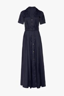 MILLIE DRESS | NAVY 10 MILLIE DRESS | NAVY -Staud Store STAUD MILLIE DRESS NAVY SUMMER ECOM 22