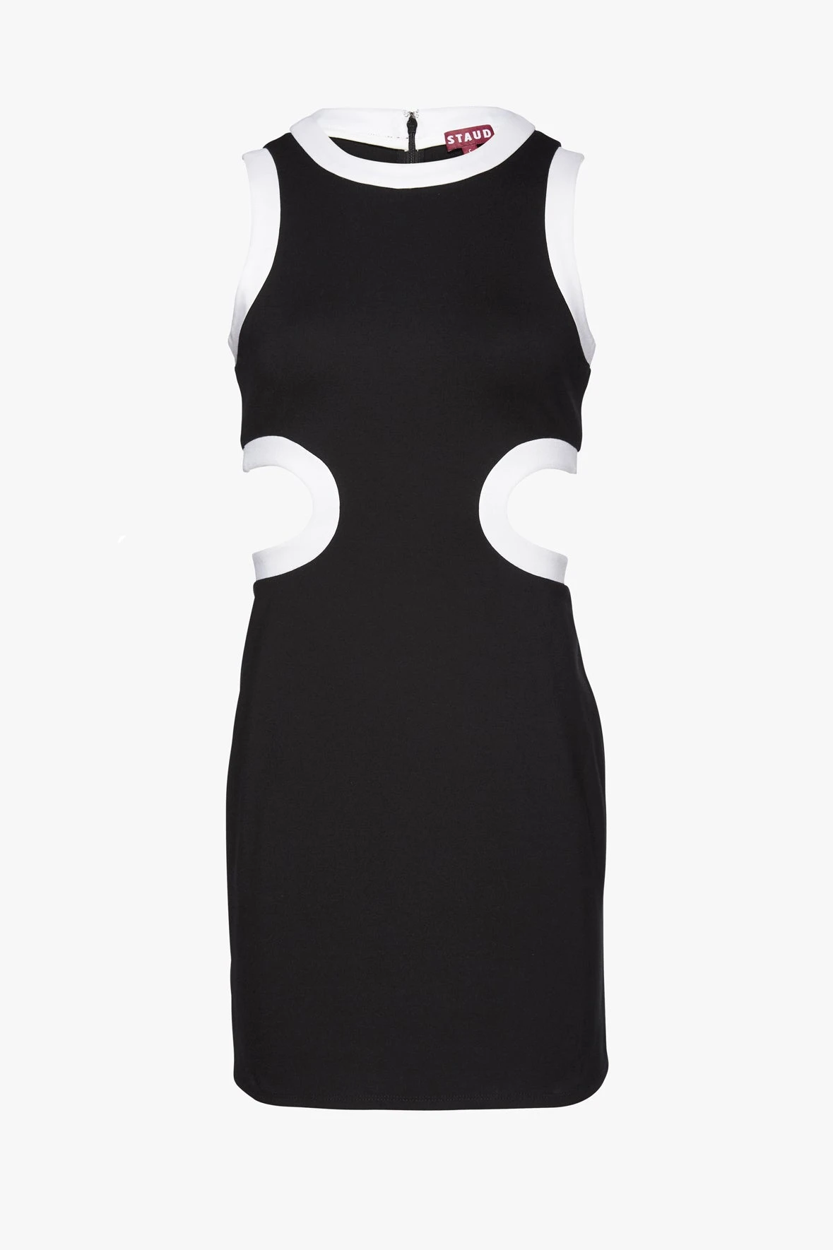 MINI DOLCE DRESS | BLACK MINI DOLCE DRESS | BLACK -Staud Store STAUD MINI DOLCE DRESS BLACK SPRING ECOM 22 1