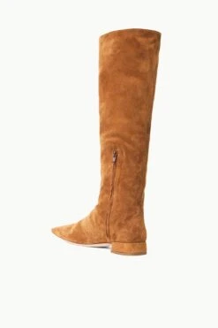 OLGA BOOT | TAN SUEDE -Staud Store STAUD OLGA BOOT TAN FALL 23 ECOM 3