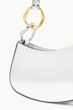 OLLIE BAG | CHROME -Staud Store STAUD OLLIE BAG CHROME FALL 23 ECOM 4