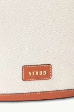 REPLAY TOTE | NATURAL TAN -Staud Store STAUD PADDLE TOTE IVORY SUPF 23 ECOM 3