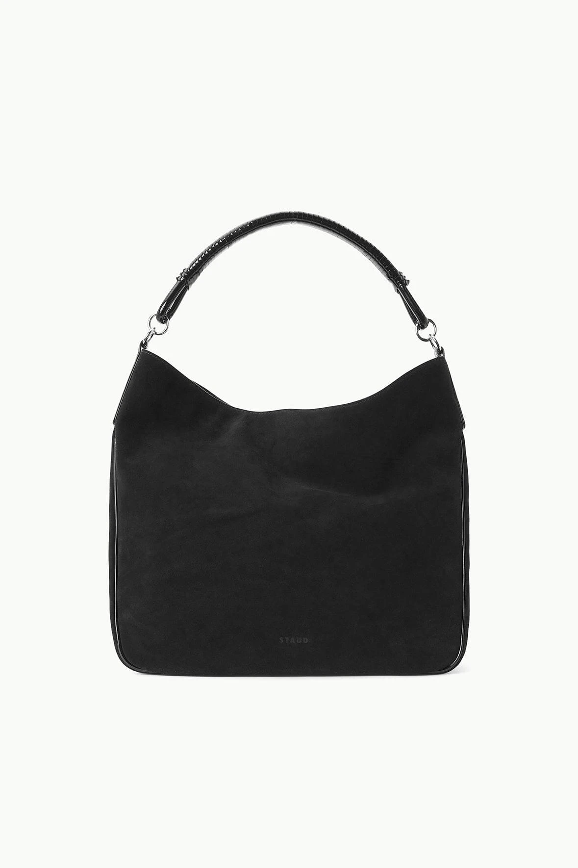 PERRY BAG | BLACK SUEDE PERRY BAG | BLACK SUEDE -Staud Store STAUD PARRYHOBO BAG BLACK FALL 23 ECOM 2