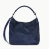 PERRY BAG | NAVY HAIRCALF 2 PERRY BAG | NAVY HAIRCALF -Staud Store STAUD PARRYHOBO BAG NAVY FALL 23 ECOM 1 1