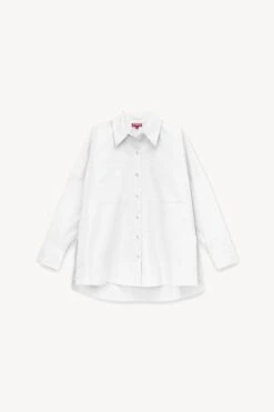 PAYTON TOP | WHITE -Staud Store STAUD PAYTON TOP WHITE SPRING 23 ECOM 1